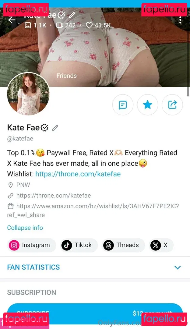 katefaefree Onlyfans Photo Gallery 