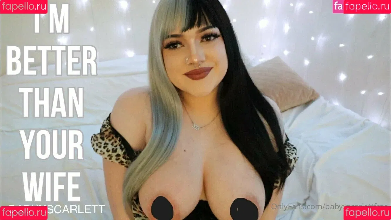 babyxscarlettfree Onlyfans Photo Gallery 