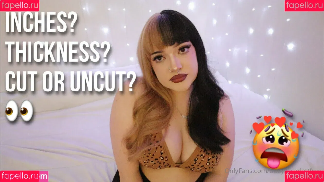 babyxscarlettfree Onlyfans Photo Gallery 