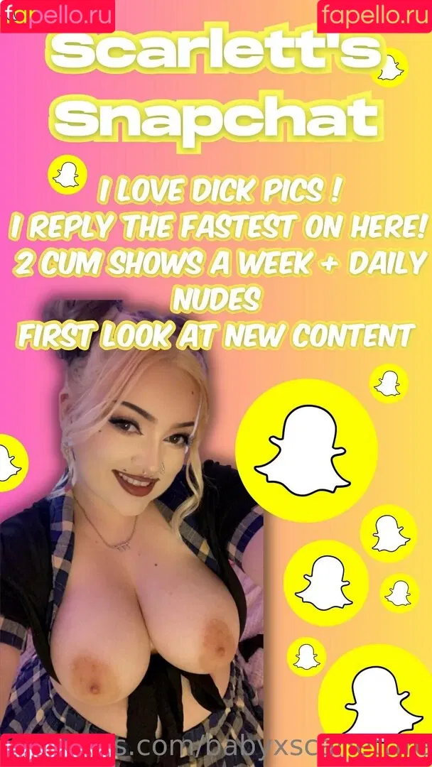 babyxscarlettfree Onlyfans Photo Gallery 