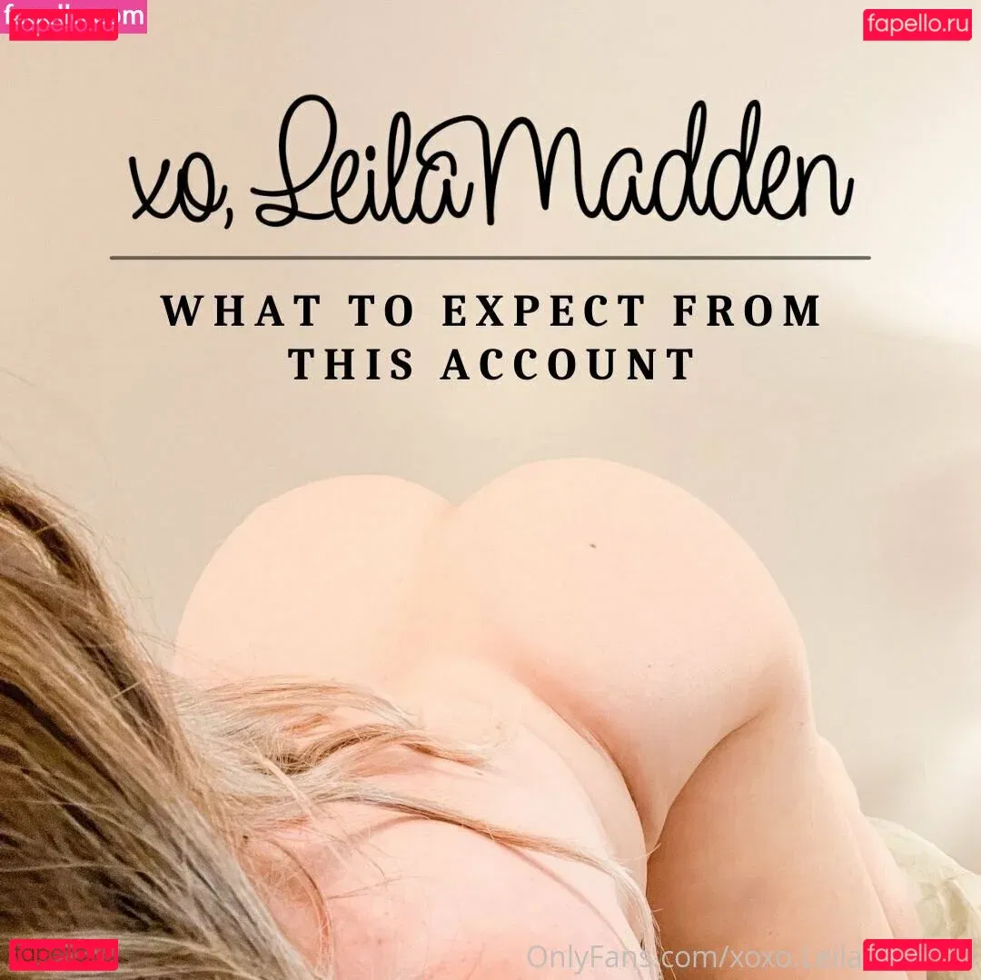 xoxo.leilamadden.free Onlyfans Photo Gallery 