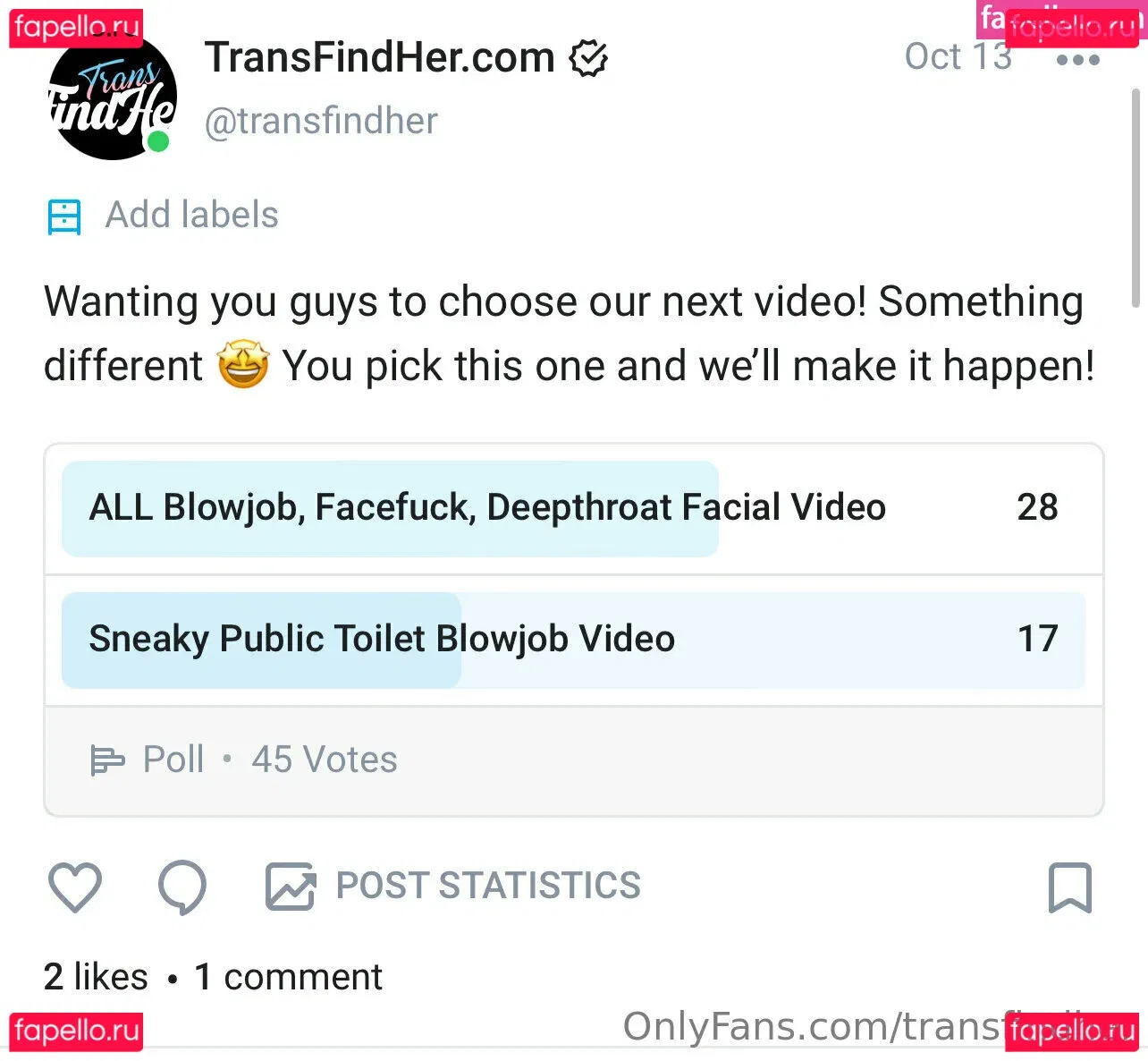 transfindher Onlyfans Photo Gallery 