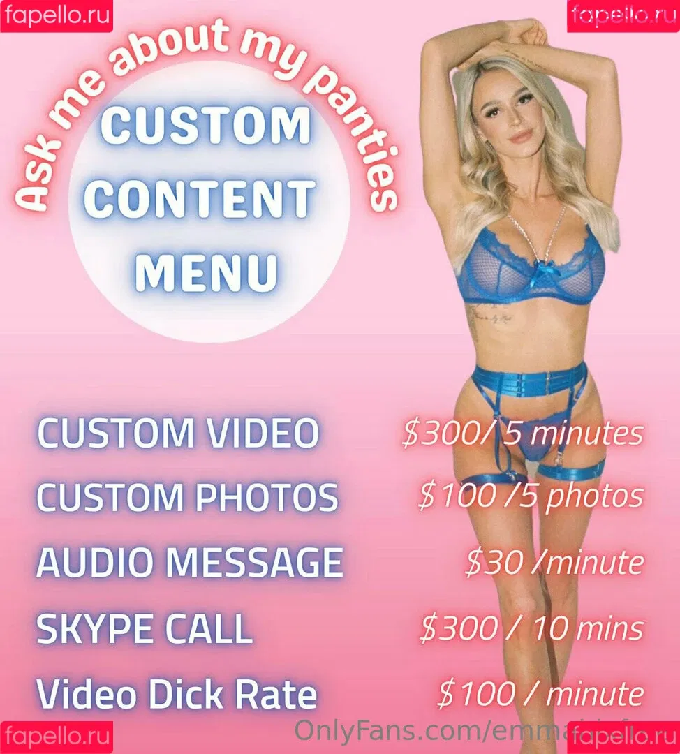emmahixfree Onlyfans Photo Gallery 