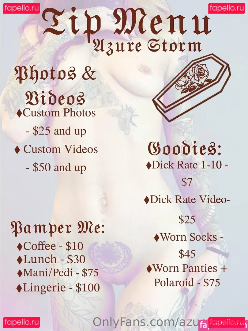 azurestorm Onlyfans Photo Gallery 