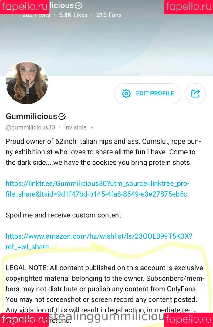 gummilicious80 Onlyfans Photo Gallery 