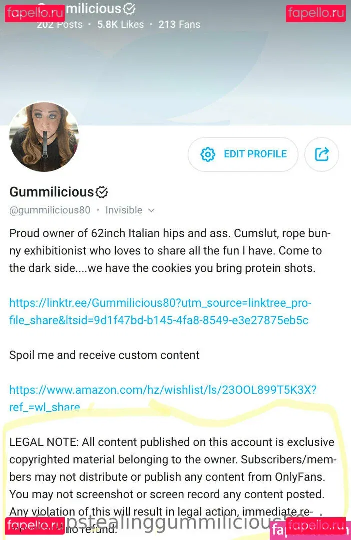 gummilicious80 Onlyfans Photo Gallery 