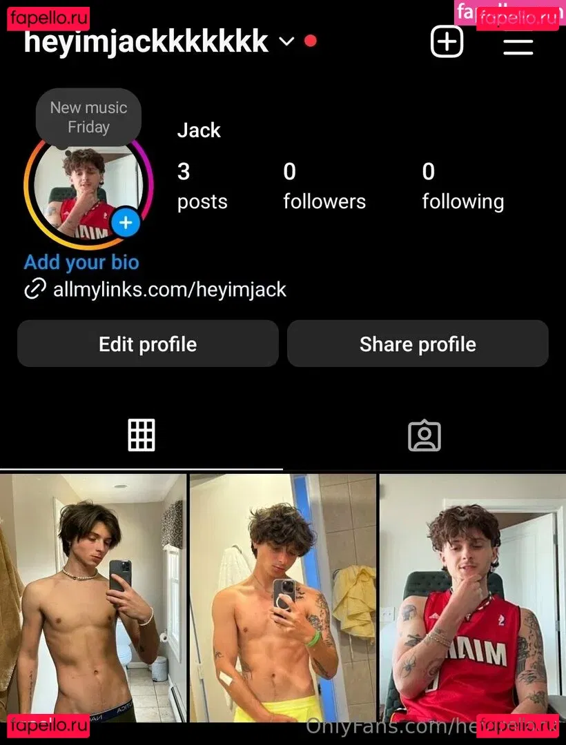 heyimjack Onlyfans Photo Gallery 