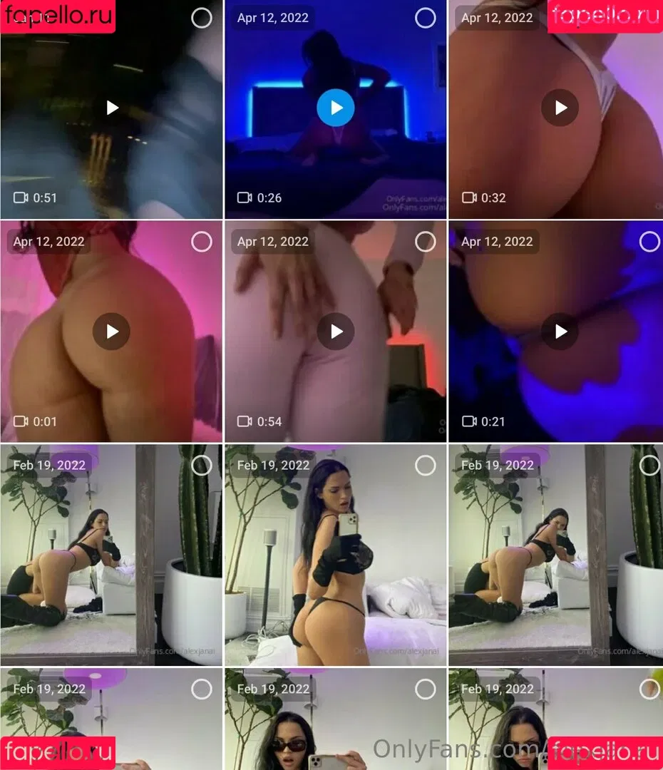 alexjanai Onlyfans Photo Gallery 