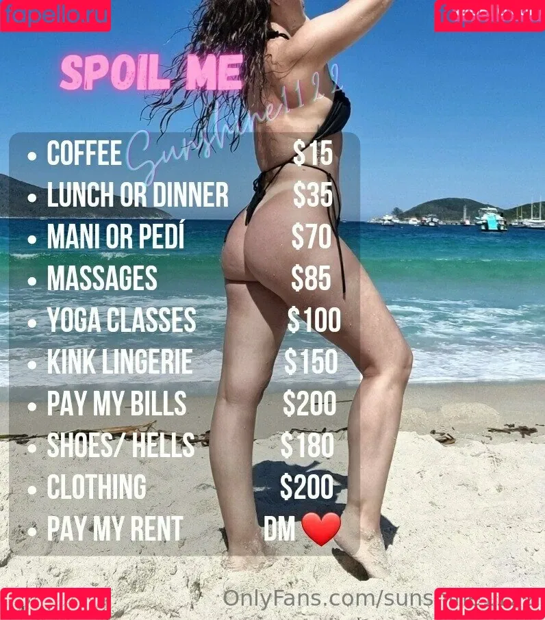 sunshine1122 Onlyfans Photo Gallery 
