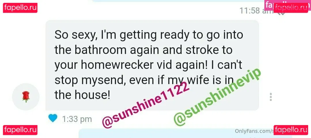 sunshine1122 Onlyfans Photo Gallery 