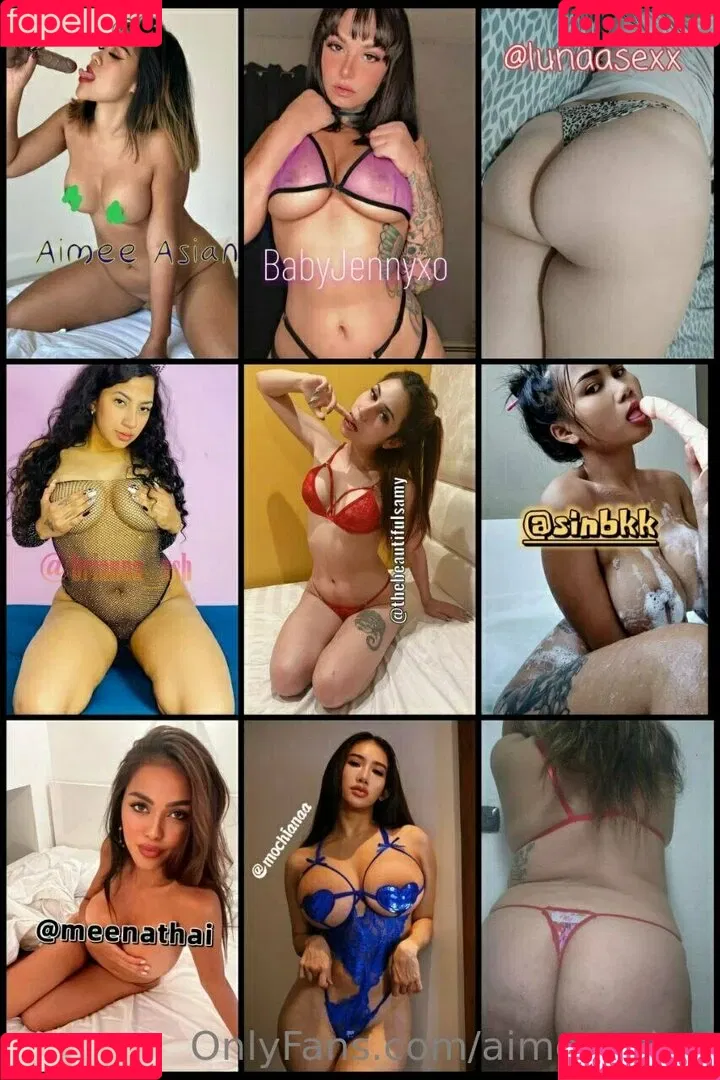 aimeeasian Onlyfans Photo Gallery 