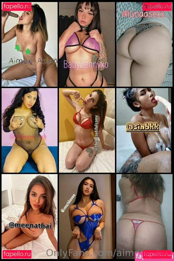 aimeeasian Onlyfans Photo Gallery 