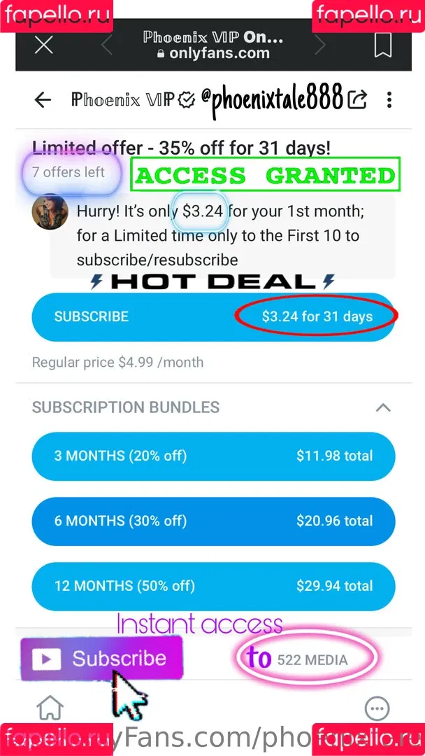 phoenixtale Onlyfans Photo Gallery 