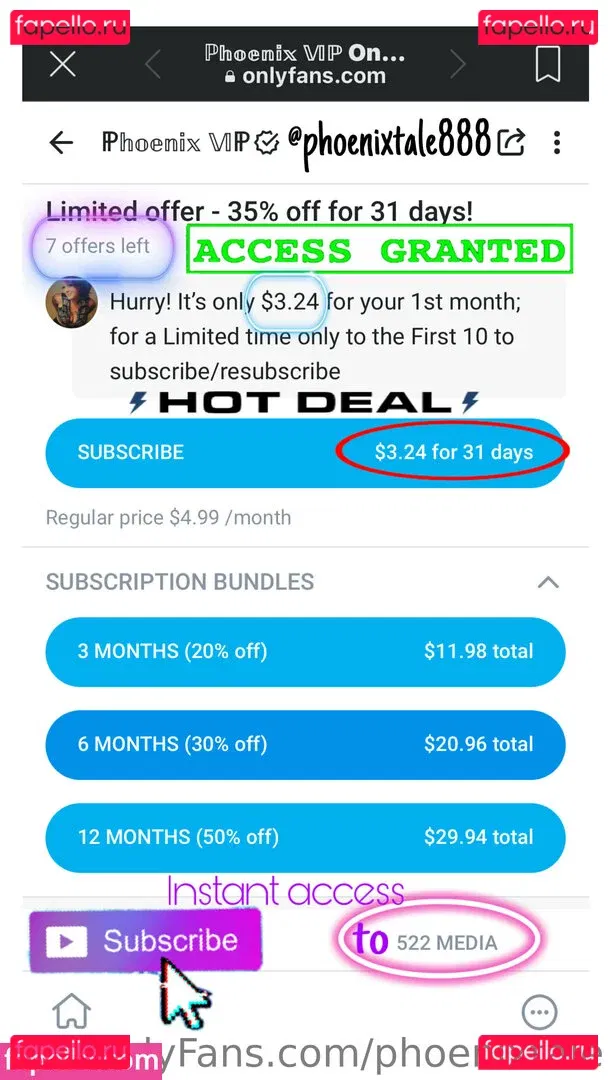 phoenixtale Onlyfans Photo Gallery 