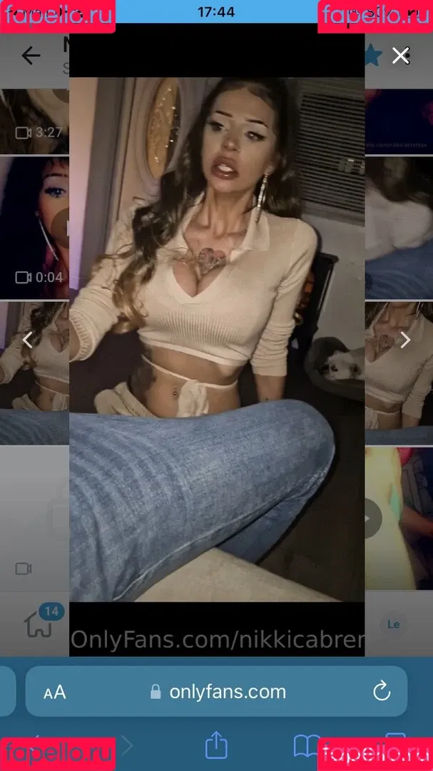Nikki Cabrera Onlyfans Photo Gallery 