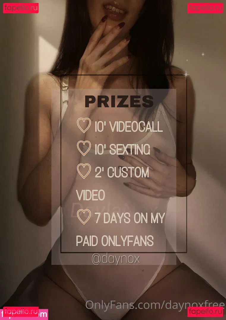daynoxfree Onlyfans Photo Gallery 