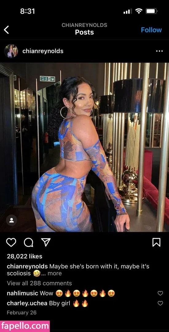 Chian Reynolds Onlyfans Photo Gallery 