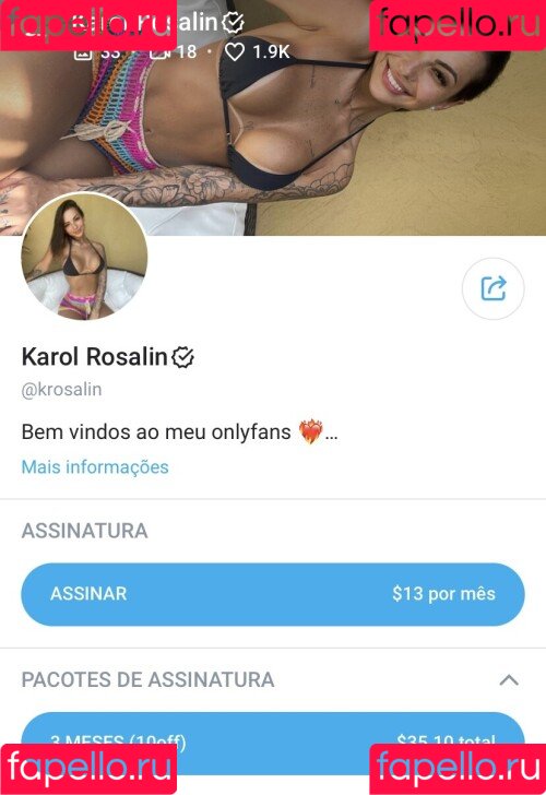Karol Rosalin Onlyfans Photo Gallery 