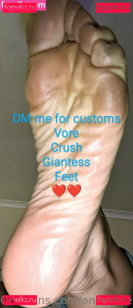 anna_feet_crush_vore Onlyfans Photo Gallery 