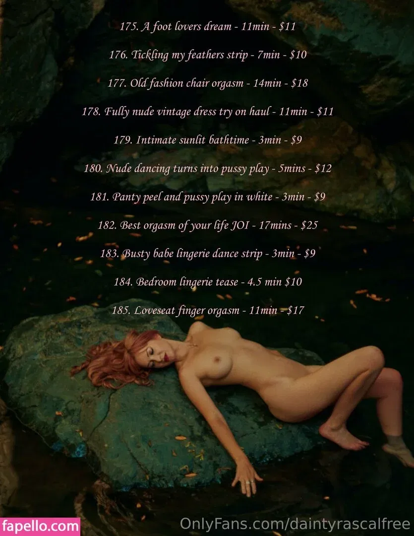 daintyrascal Onlyfans Photo Gallery 