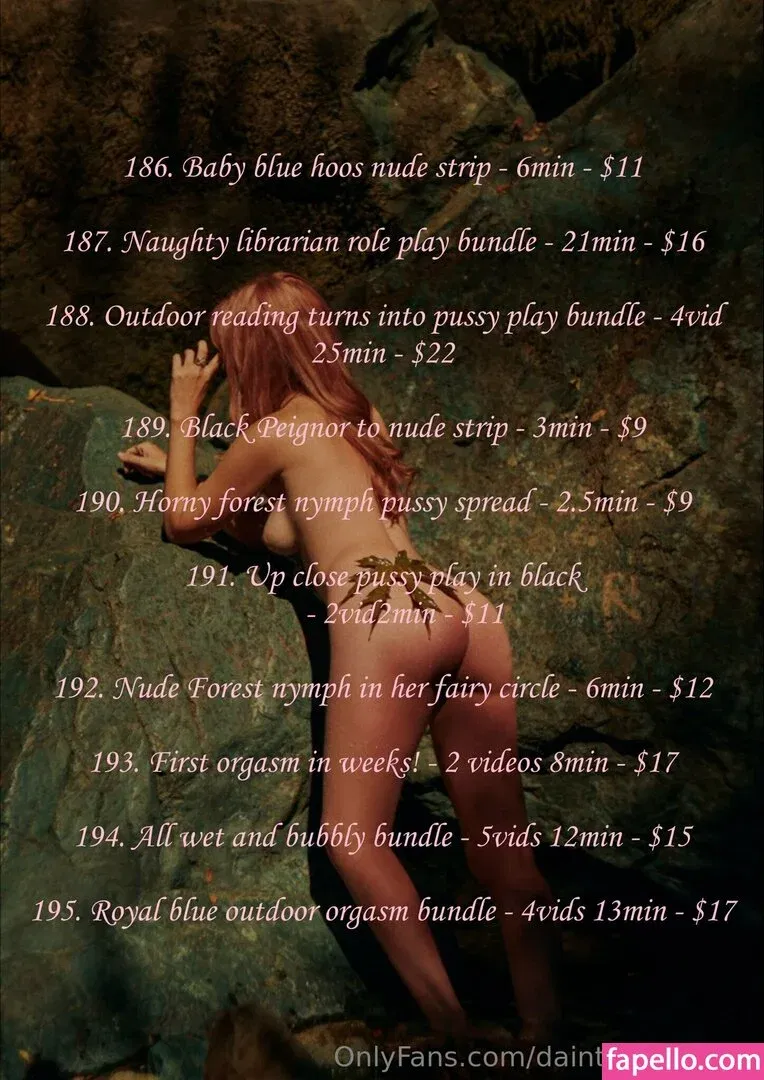 daintyrascal Onlyfans Photo Gallery 