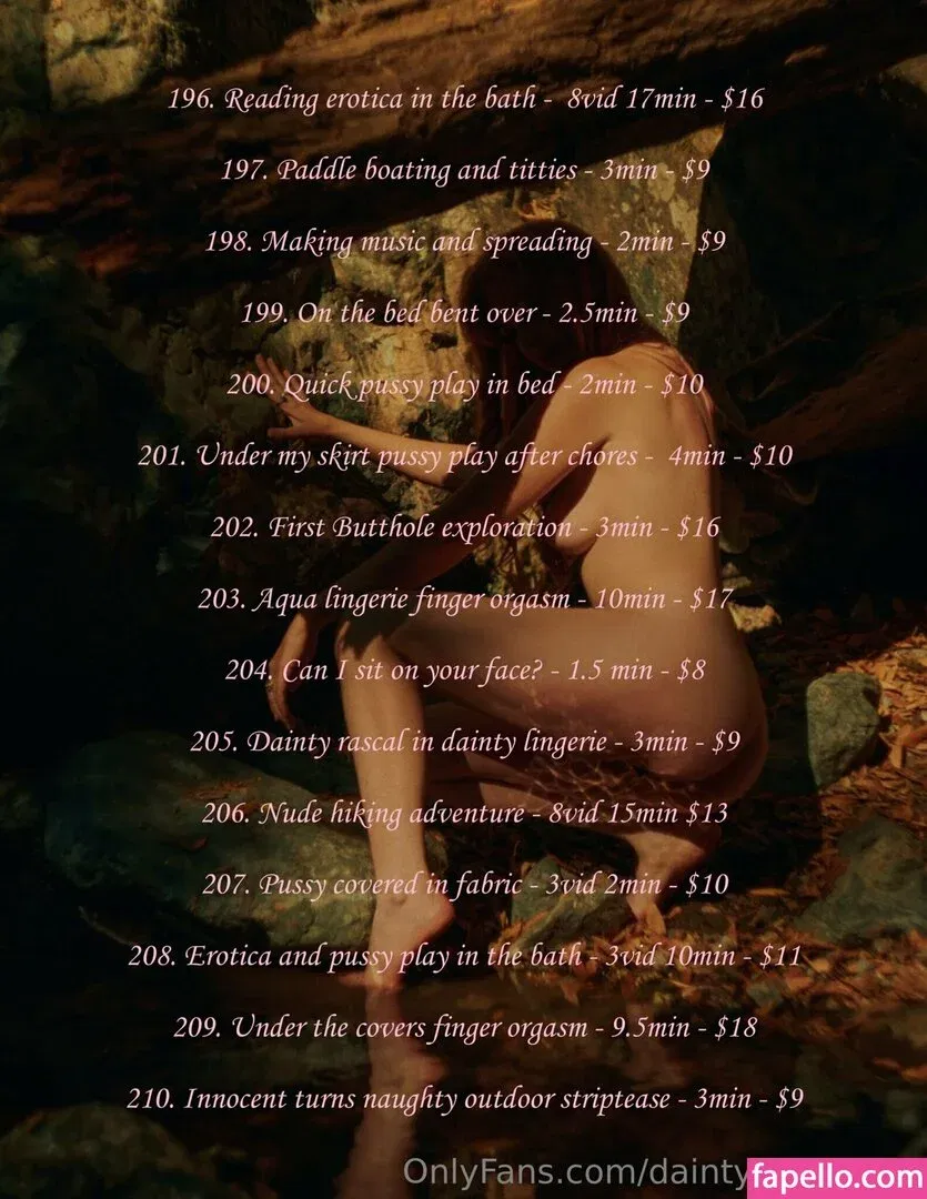 daintyrascal Onlyfans Photo Gallery 