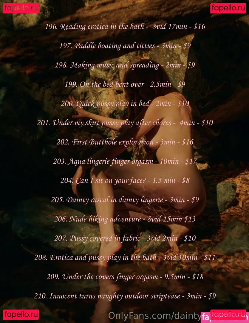 daintyrascal Onlyfans Photo Gallery 