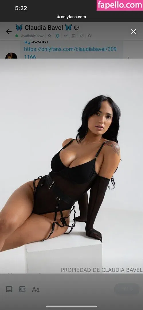 Claudia Bavel Onlyfans Photo Gallery 