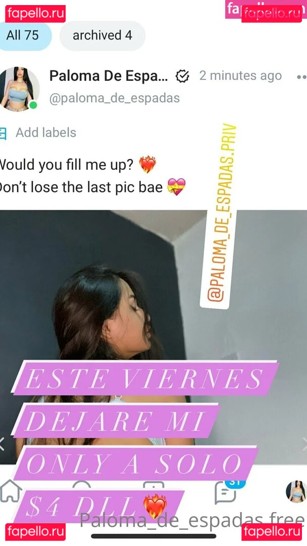 paloma_de_espadas.free Onlyfans Photo Gallery 