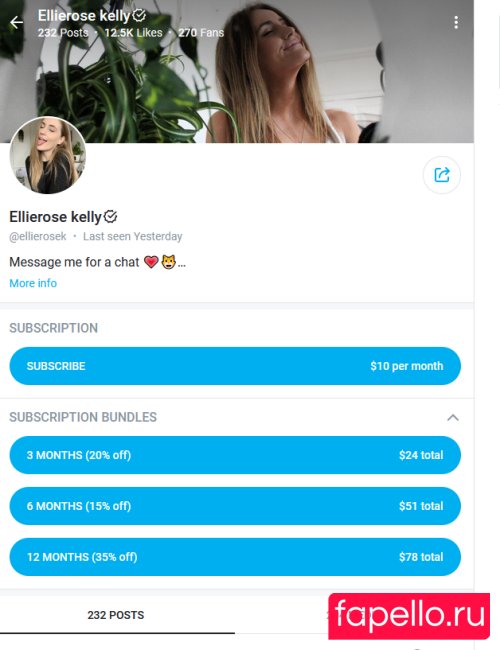 Ellierose Kelly Nude Onlyfans Photo 43