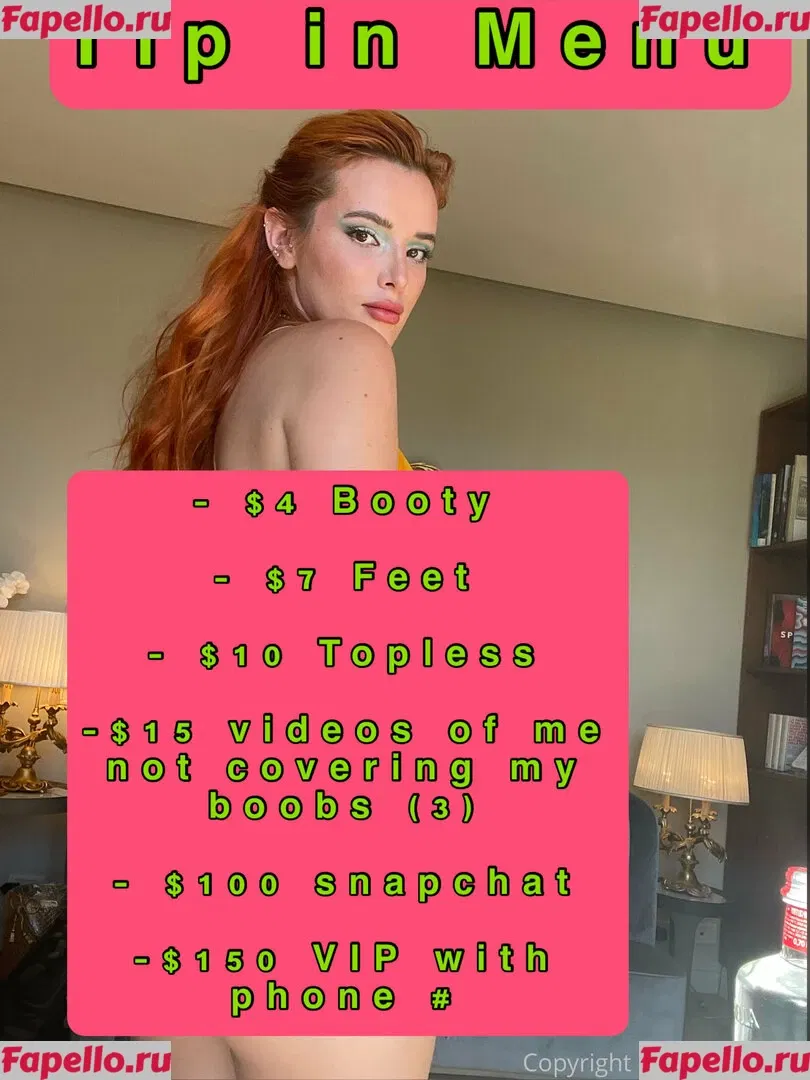 Bella Thorne Onlyfans Photo Gallery 