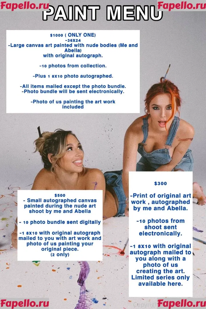 Bella Thorne Onlyfans Photo Gallery 