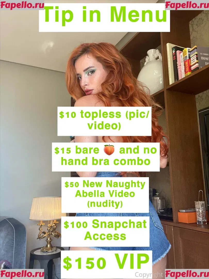 Bella Thorne Onlyfans Photo Gallery 