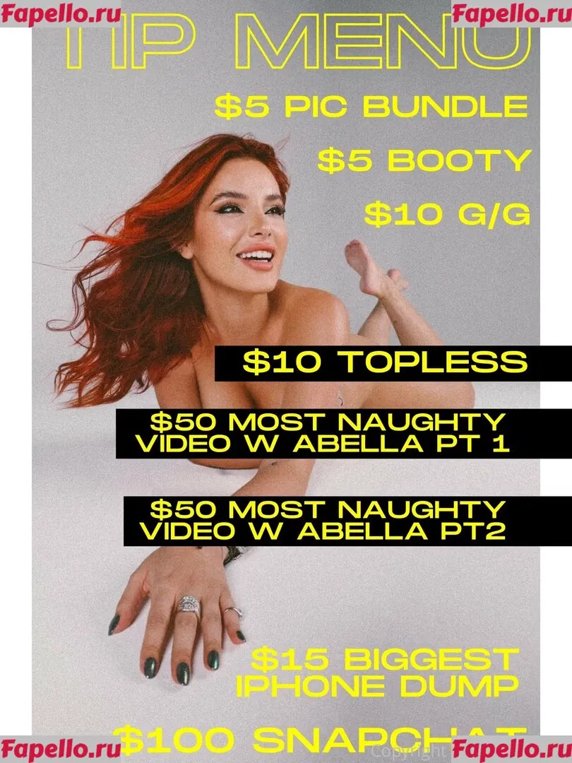 Bella Thorne Onlyfans Photo Gallery 