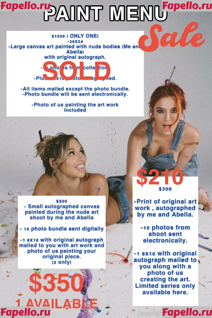Bella Thorne Onlyfans Photo Gallery 