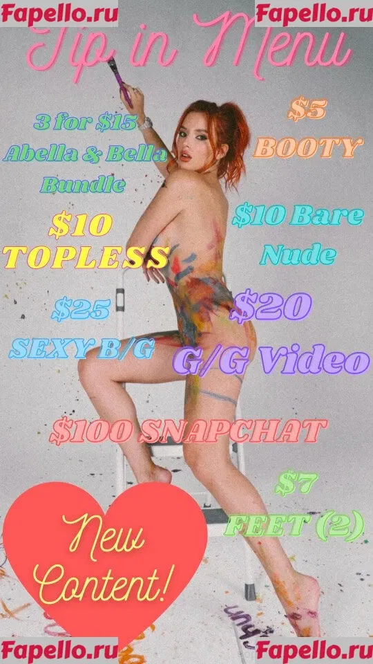 Bella Thorne Onlyfans Photo Gallery 