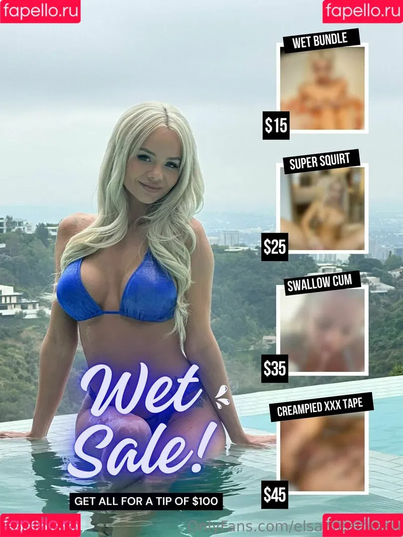 Elsadreamjean Onlyfans Photo Gallery 
