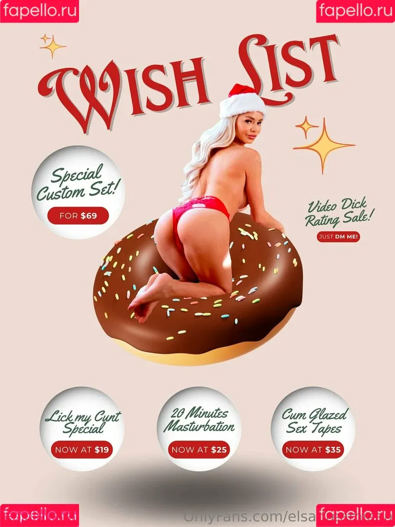 Elsadreamjean Onlyfans Photo Gallery 