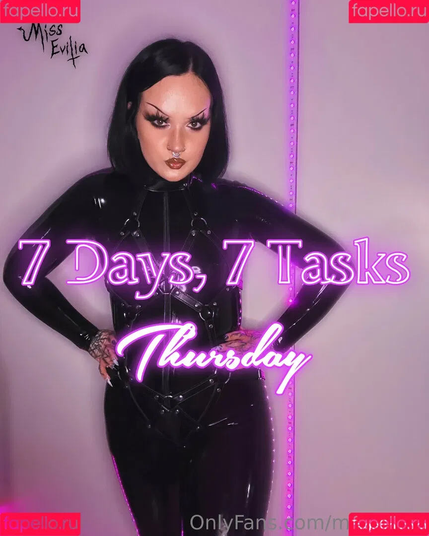 missevilia Onlyfans Photo Gallery 