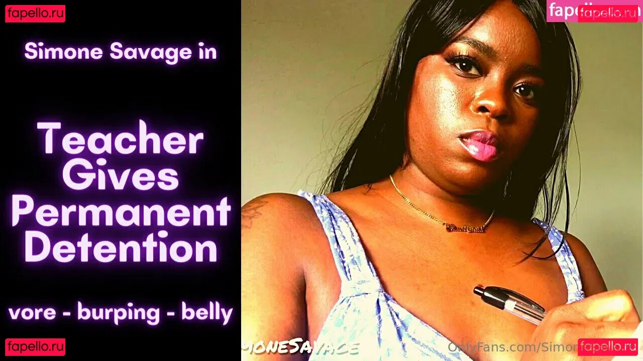 simonesavage Onlyfans Photo Gallery 