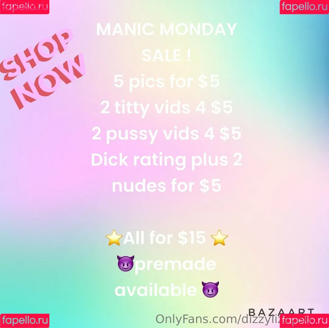 dizzylizzy8674 Onlyfans Photo Gallery 