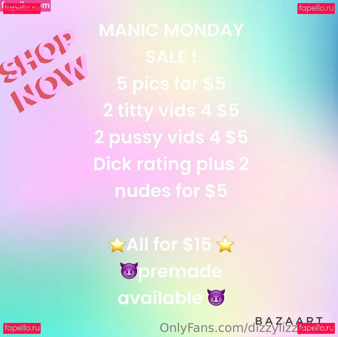 dizzylizzy8674 Onlyfans Photo Gallery 