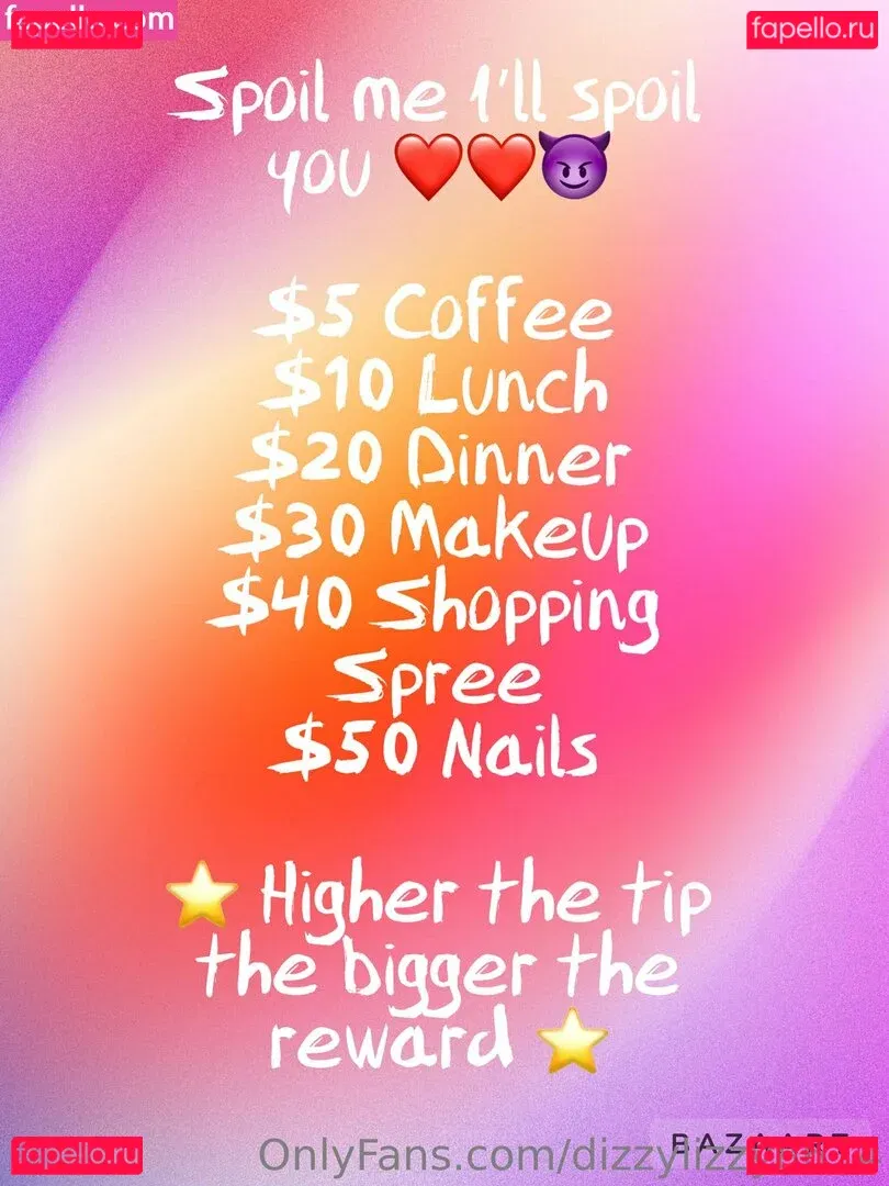 dizzylizzy8674 Onlyfans Photo Gallery 