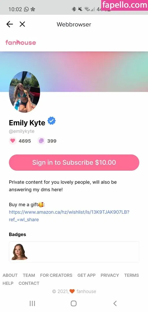 Emily Kyte Onlyfans Photo Gallery 