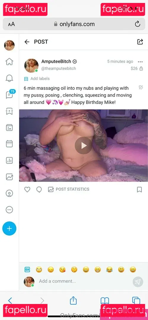 theamputeebitch Onlyfans Photo Gallery 