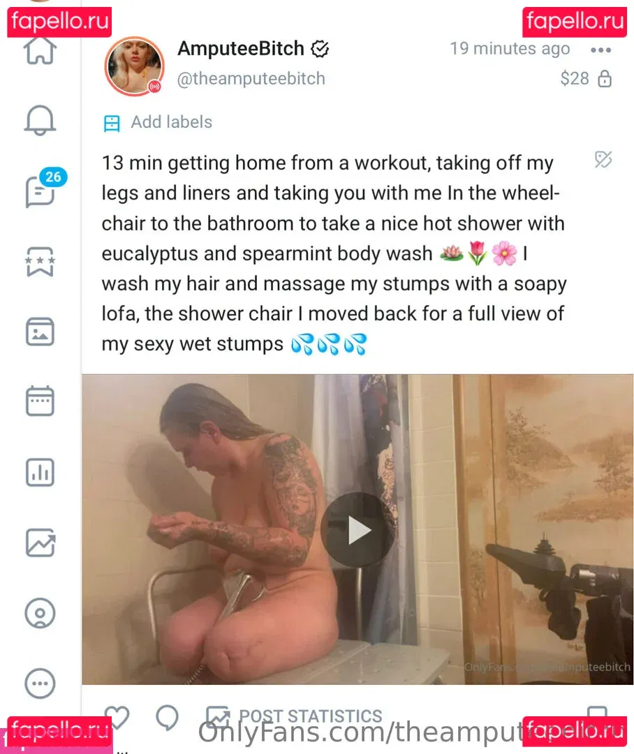 theamputeebitch Onlyfans Photo Gallery 