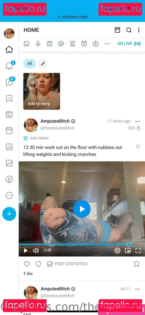 theamputeebitch Onlyfans Photo Gallery 