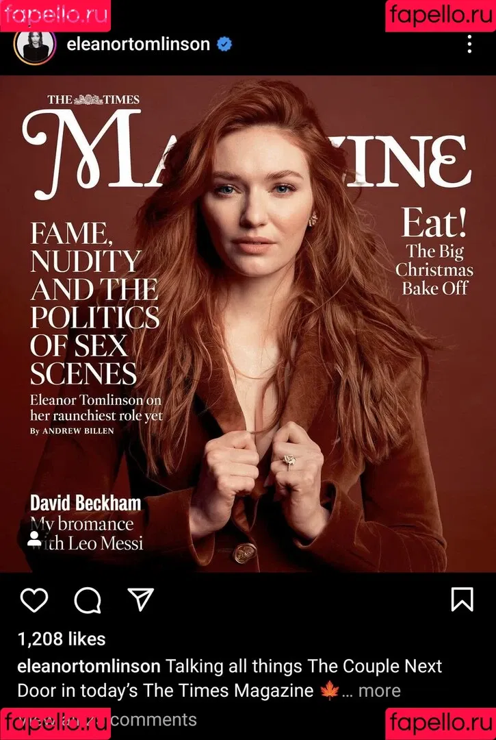 Eleanor Tomlinson Onlyfans Photo Gallery 