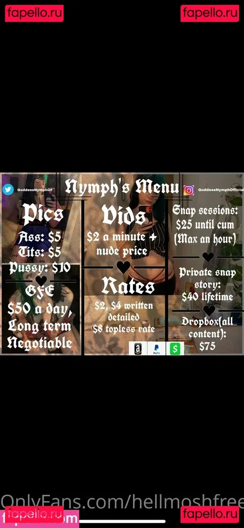 hellmoshfree Onlyfans Photo Gallery 