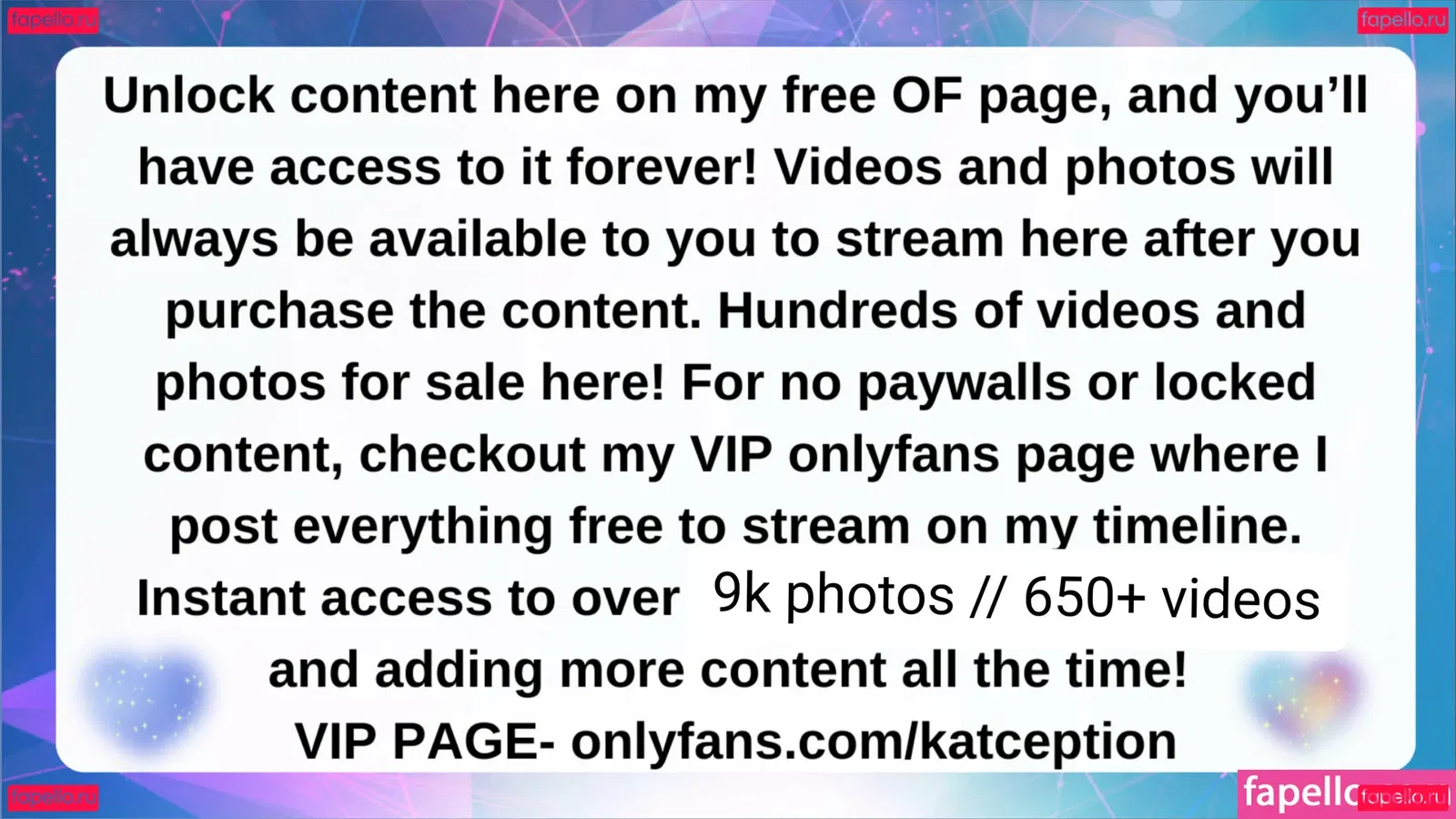 katceptionlive Onlyfans Photo Gallery 
